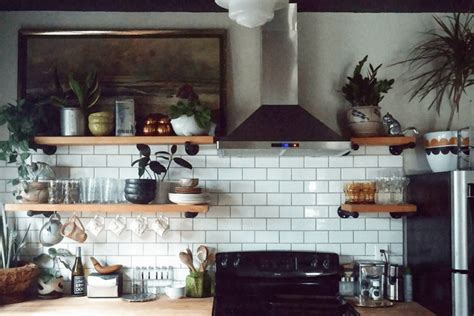 One of the reasons why kitchen shelves are so useful and versatile has to do with the fact that they let you store items while also putting them on display. Trends: Metal Shelves in Kitchens | The Estate of Things ...