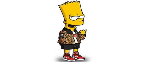An asgardian prince named thor. „The Simpsons" Characters Illustrated in Street Wear by ...