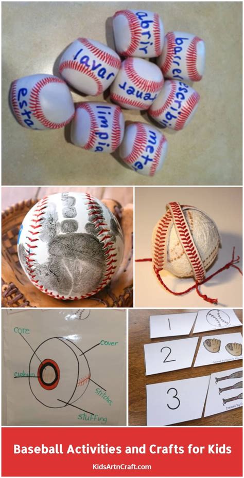 Baseball Activities And Crafts For Kids Kids Art And Craft
