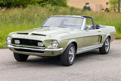 1968 Shelby Mustang Gt500 Convertible For Sale On Bat Auctions Sold