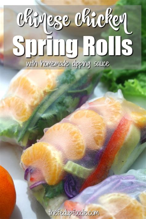 Maybe you would like to learn more about one of these? How To Make Refreshing Chinese Chicken Spring Rolls