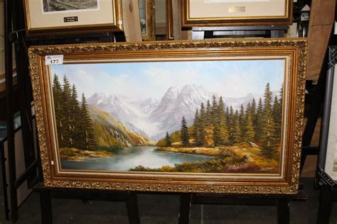 Framed Original Oil Painting By Abbotsford Canadian Artist Peter Kaszonyi
