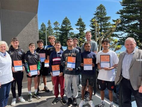 Boys Receive Operation Flinders Certificates Port Lincoln High School