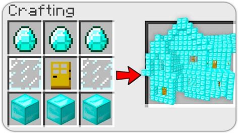 Maybe you would like to learn more about one of these? HOW TO CRAFT a DIAMOND HOUSE in MINECRAFT? SECRET RECIPE ...