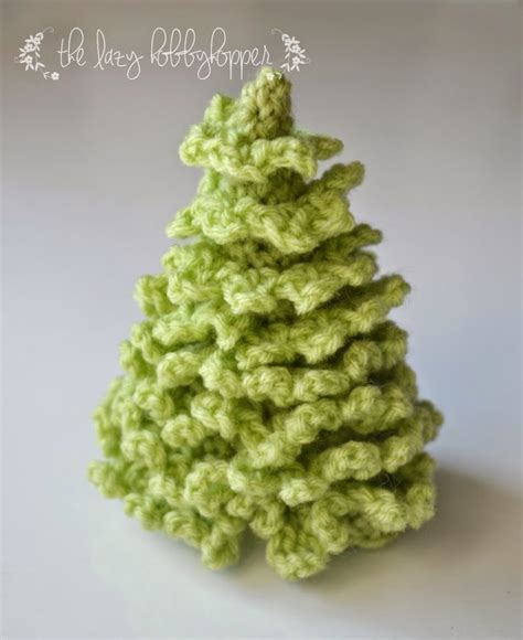 the lazy hobbyhopper crochet christmas tree free pattern