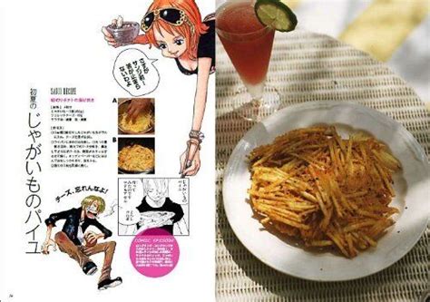 One Piece Pirate Recipes Sanji Japan Cooking Book Anime Manga Free