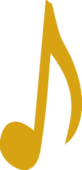 Gold Music Notes Png