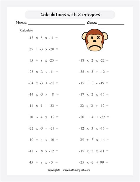 2 step order of operations with exponents worksheet2. Printable primary math worksheet for math grades 1 to 6 based on the Singapore math curriculum.