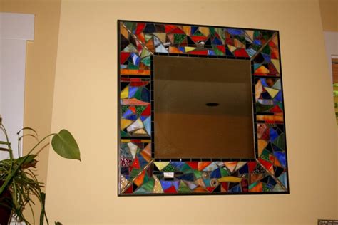 making stained glass mosaic mirrors hubpages