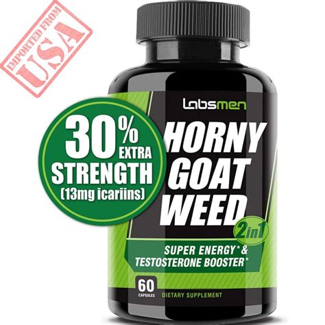 Best Horny Goat Weed Testosterone Booster For Men Enhance Stamina Performance And Libido