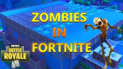 Zombies In Fortnite Battle Royale Custom Playground Gamemode Youtube