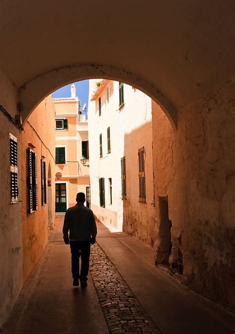 De Streets Of Ciutadella Menorca Balearics Spain