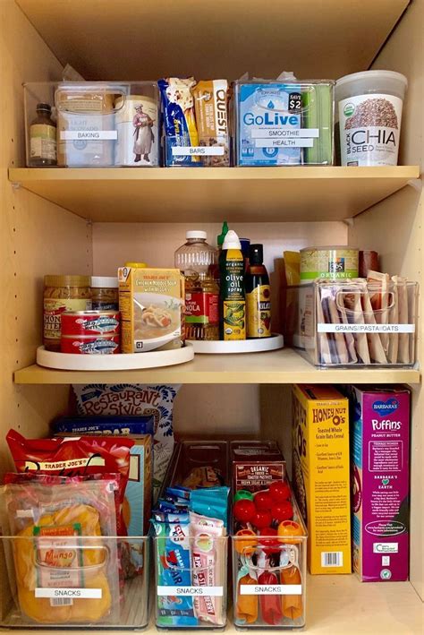 Organize your pantry with pantry organizers from the container store! These Super Organized Pantries Are Actual Kitchen Goals # ...