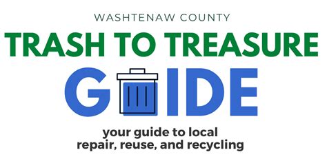 Turning Trash Into Treasure Washtenaw County Mi