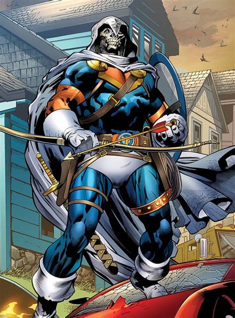 And marvel comics group, a publisher of american comic books and related media. Marvel have the rights to Taskmaster? Well, are we going ...