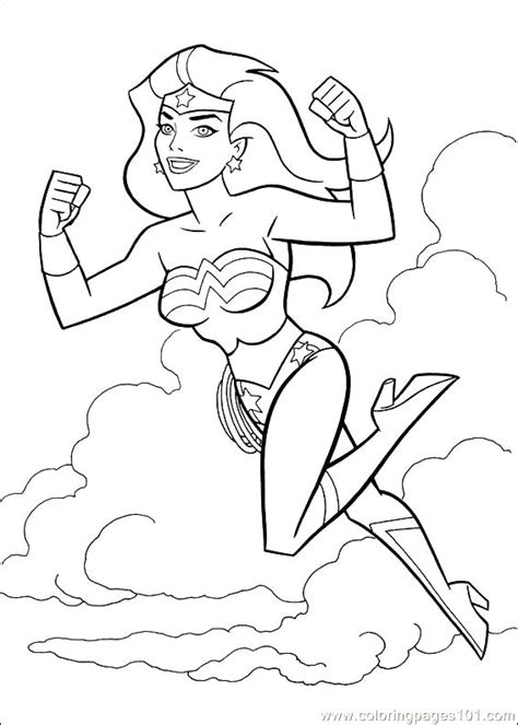 Wonder Woman Coloring Pages At Getdrawings Free Download