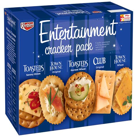 Keebler Entertainment Cracker Variety Pack 194 Oz