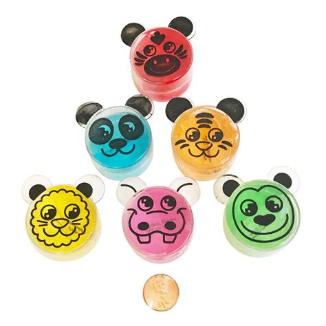 Zoo Animal Slime Small Toy Or Prize For Kids