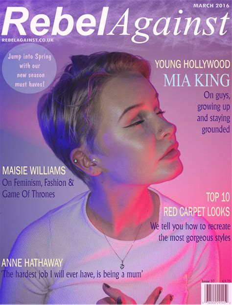Emma Dewsbury A2 Media Studies Magazine Cover