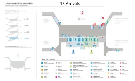 Terminal 2 Layout Plan Of Guangzhou Baiyun Airport T2 Layout