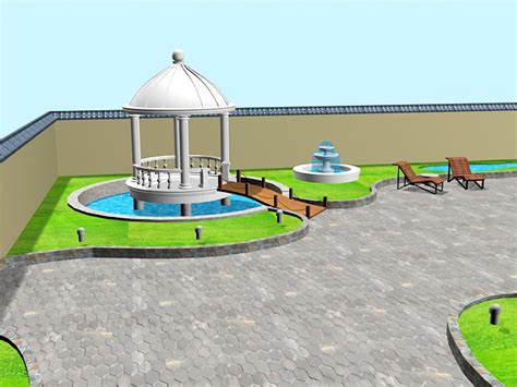 Landscapedesign Landscape Design 3d Model