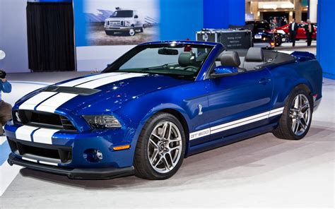 2013 Ford Shelby Gt500 Convertible First Look 2012 Chicago Auto Show