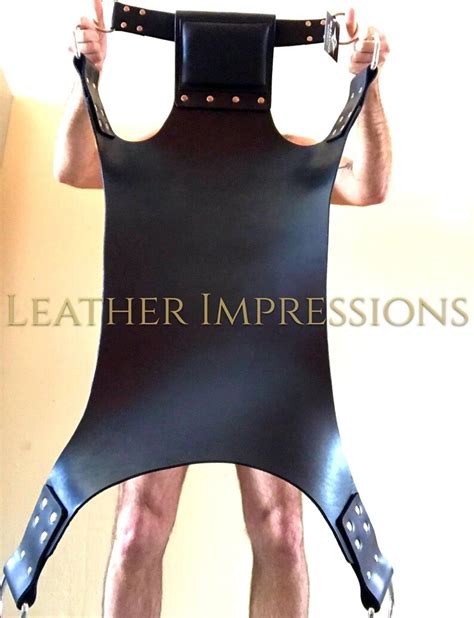 100 Genuine Leather Gay Sex Swing Sling Bdsm Pillow Swing Etsy