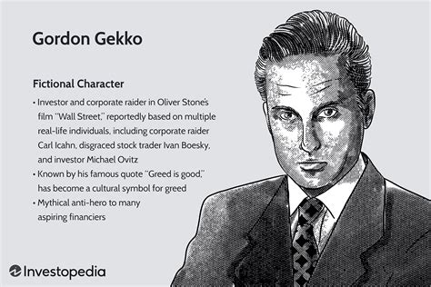 Gordon Gekko Wall Streets Most Famous Fictional Character