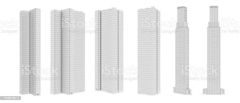 White High Rise Building Exterior Stock Photo Download Image Now