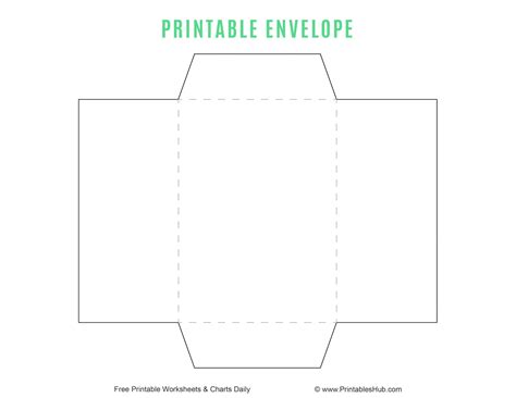 Free Printable Printable Cash Envelope Template Printable Word Searches