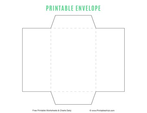 Printable Money Envelope Template