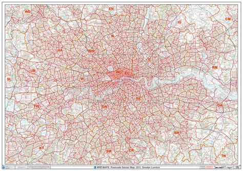Greater London Postcode Sector Map C7 Locked Pdf Xyz Maps