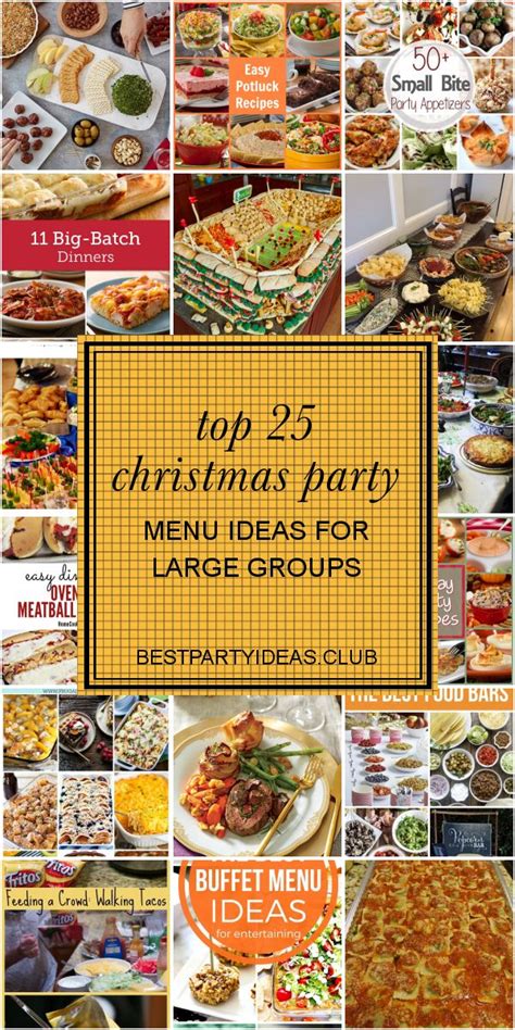Incredible Easy Dinner Party Menu Ideas
