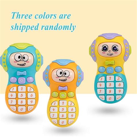Cell Phone Toy Kids Mobile Phone Toy Cell Phone Toddler Toy With Music