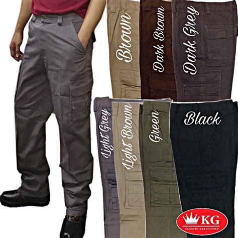 Sort by popularity sort by average rating sort by newness sort by price: CARGO PANTS 6 POCKETS Straight Cut Design CLEARANCE STOCK ...