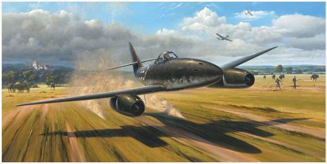 Outrun The Eagles A Low Level Escape Oil Painting By Gareth Hector