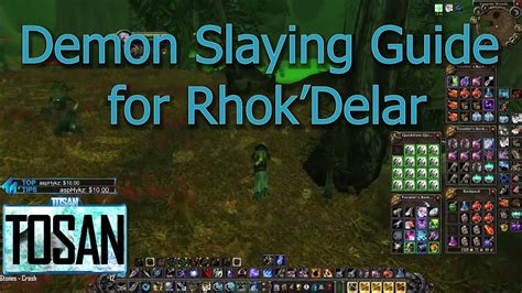 The quest is started by a dropped item and is repeatable. Classic Hunter Guide - Leaf Quest, Slaying Demons for Rhok ...