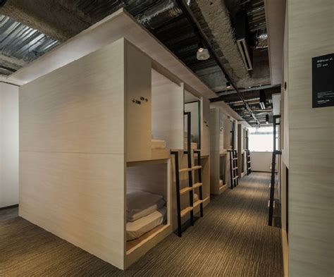 Wifi in public areas is free. The lodgings build on Japan's renowned capsule hotel concept, featuring modern dorm rooms with ...