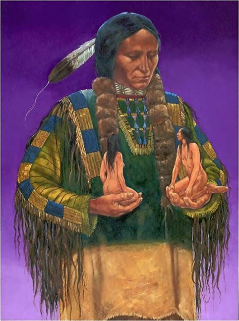 The Creation Tale Man And Woman Myth From The Cheyenne Tribe