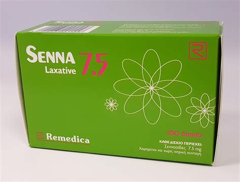 Senna Remedica 7 5mg X60 Tablets Remedies Pharmacies