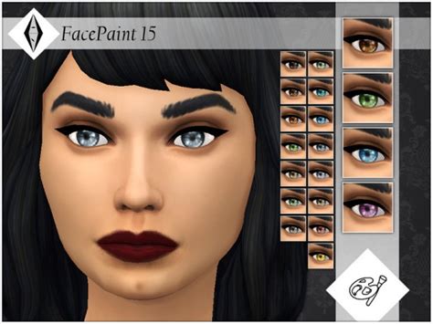 The Sims Resource Face Paint 15 By Aleniksimmer Sims 4 Downloads