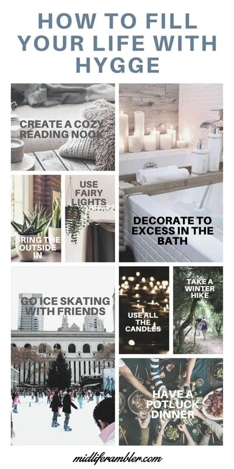 25 Cozy Ways To Embrace The Hygge Life Midlife Rambler