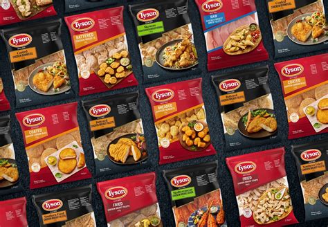 Tyson Foods New Range Of Frozen Chicken Products Packaging Of The World