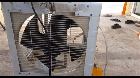 Homemade Convert Air Conditioner To Air Cooler Youtube