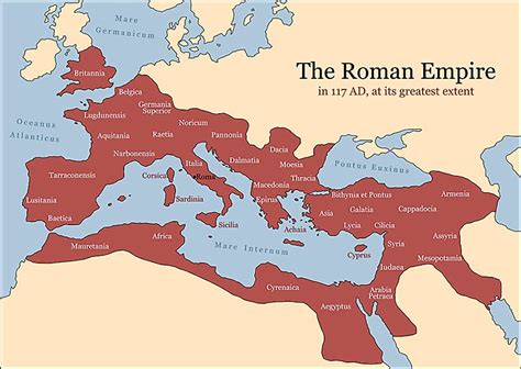 Important Cities Of The Roman Empire Worldatlas