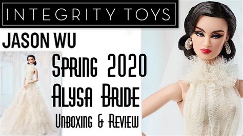 Alysa Bride Doll Jason Wu Spring Collection Integrity Toys