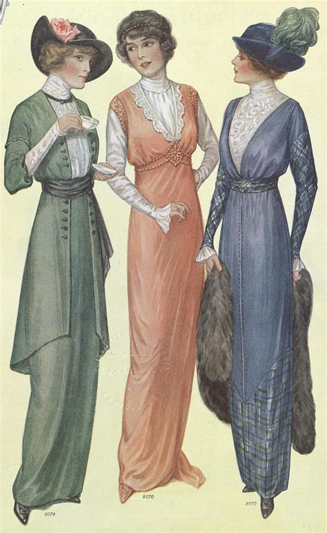 1914 Dresses A Hundred Years Ago Edwardian Fashion 1914 Dress