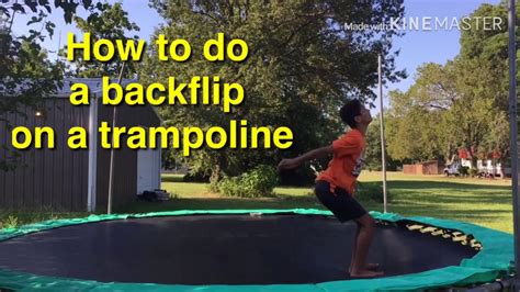 How To Do A Backflip In 4 Easy Steps Youtube