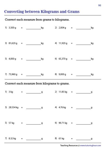 Grade 4 measurement worksheets free printable k5 learning