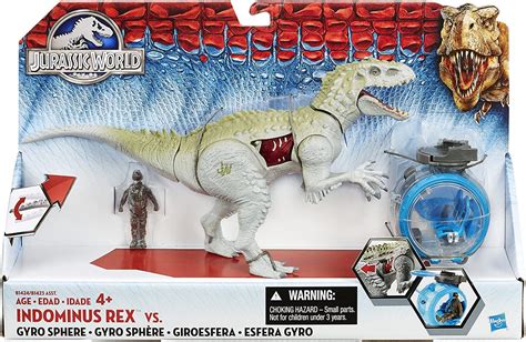 Super Saturday Jurassic World Indominus Rex Vs Gyrosphere Pack Boxing